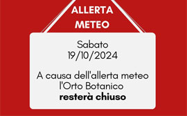 Orto botanico chiuso